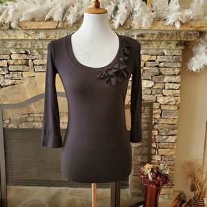 Tommy hilfiger women's black top